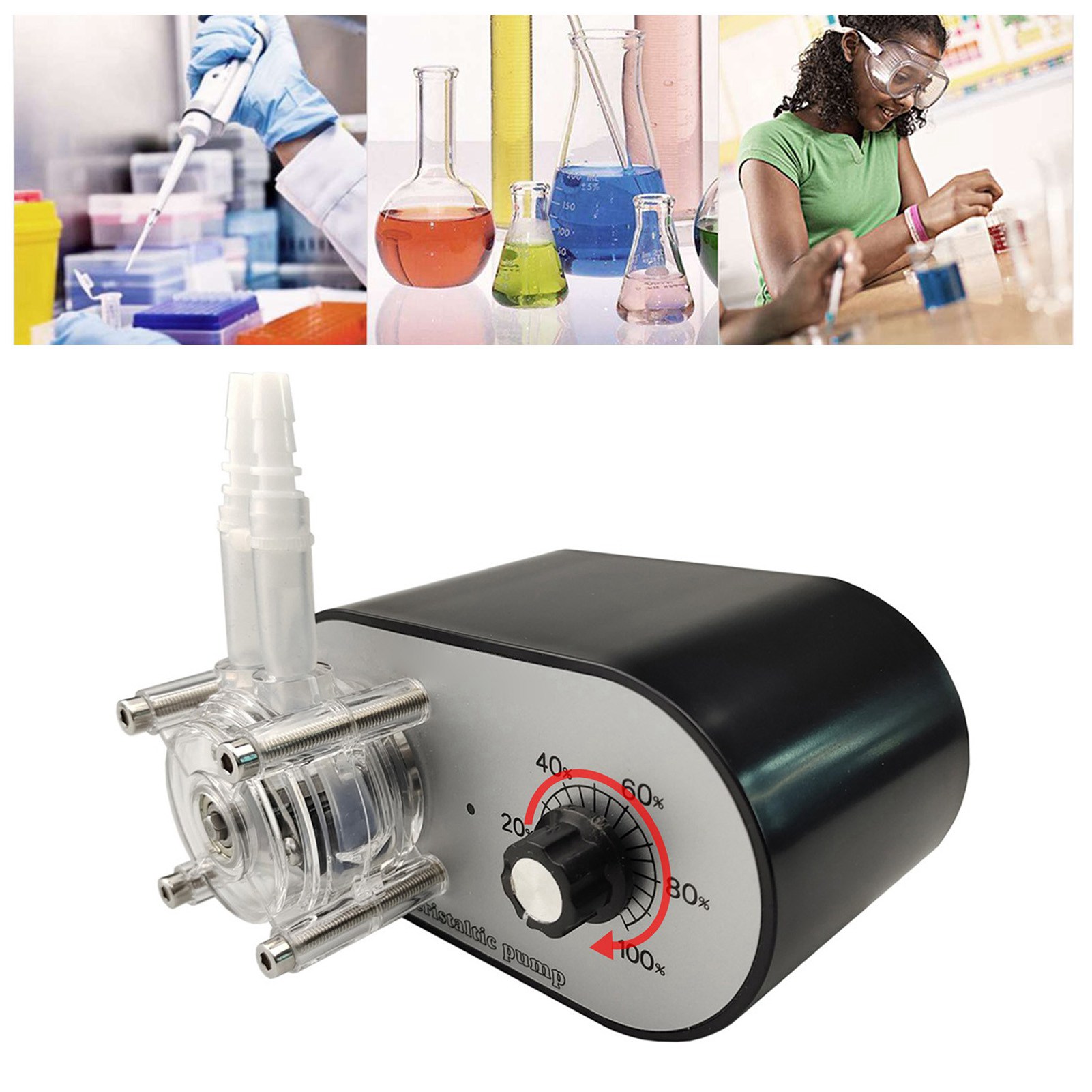 Aquarium & Marine Science Center - G928A Peristaltic Pump 114-500ml/min Adjustable High