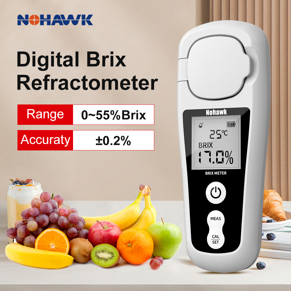 Marine Aquarium Refractometer - Nohawk Digital Pocket Refractometer 0-55% Range,
