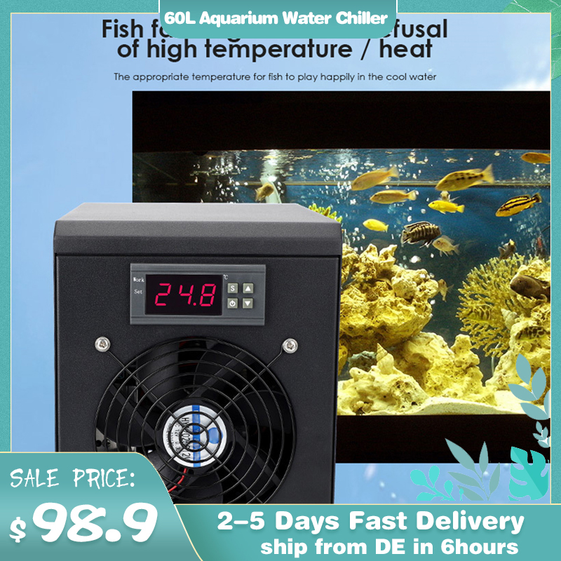 180W Aquarium Water Chiller 55 - đánh giá và giá Marine Aquarium Chiller