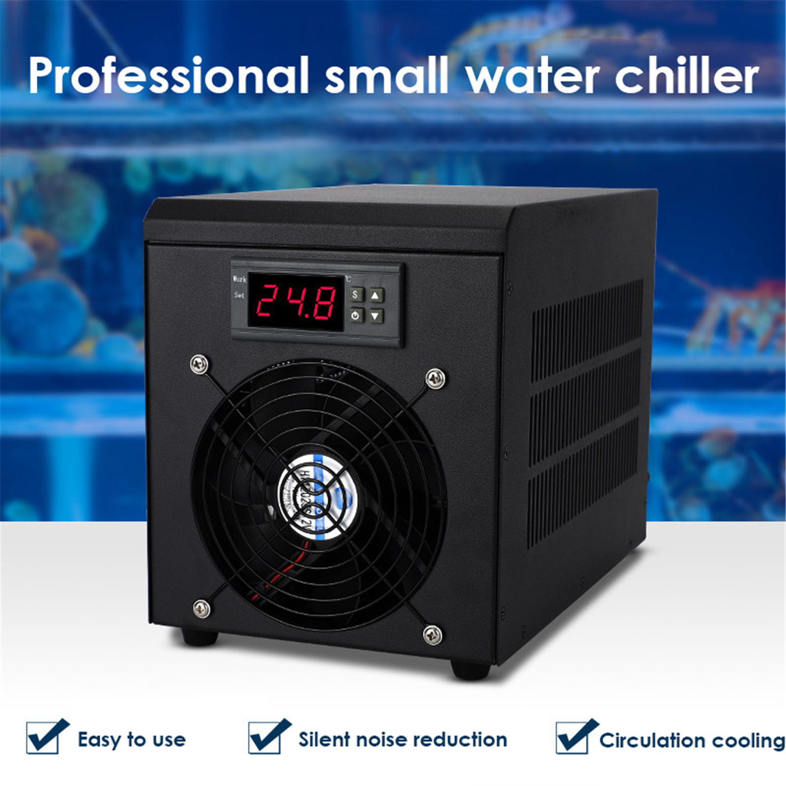 180W Aquarium Water Chiller 55 - đánh giá và giá Marine Aquarium Chiller