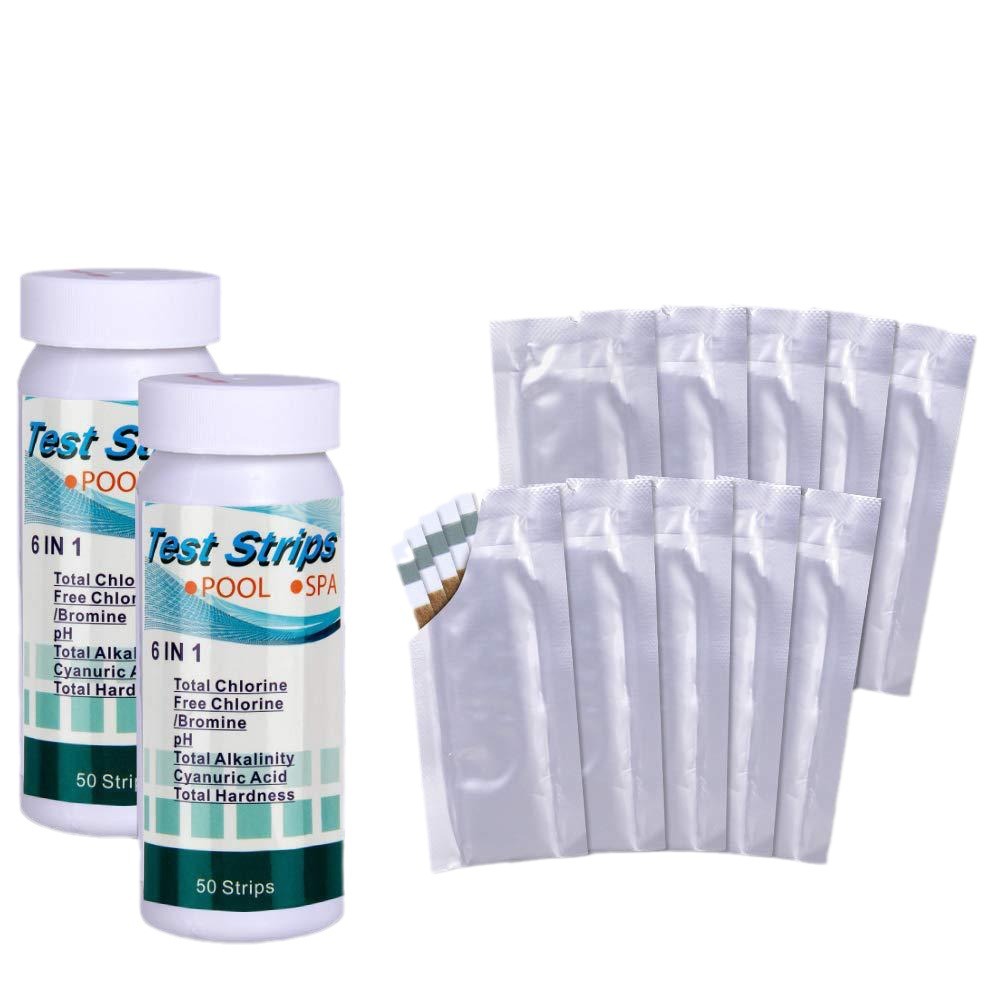 6 in 1 Pool Water Test Strips, - đánh giá và giá Marine Aquarium Water Testing