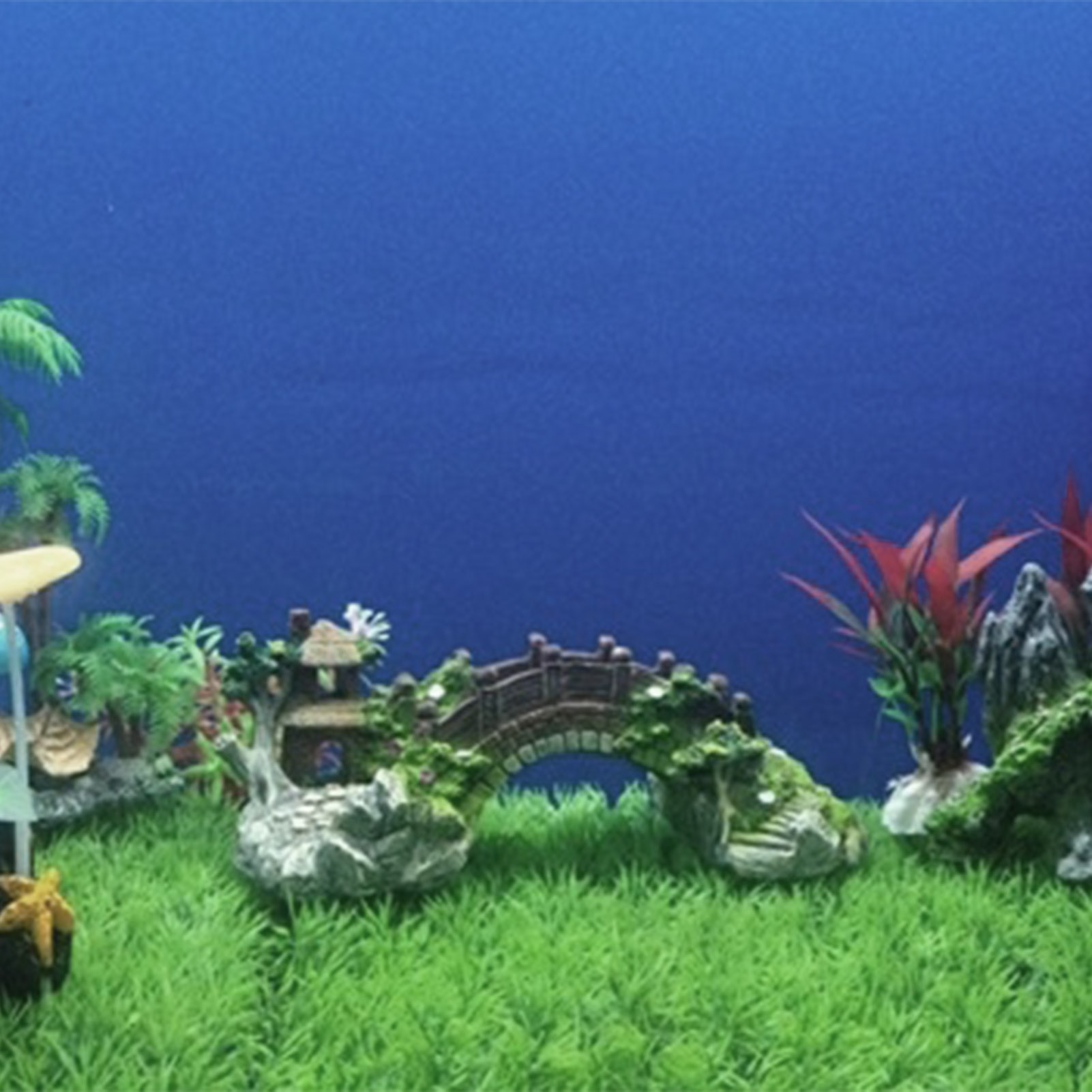 Fish Tank Artificial Bridge Re - đánh giá và giá Marine Aquarium Gravel