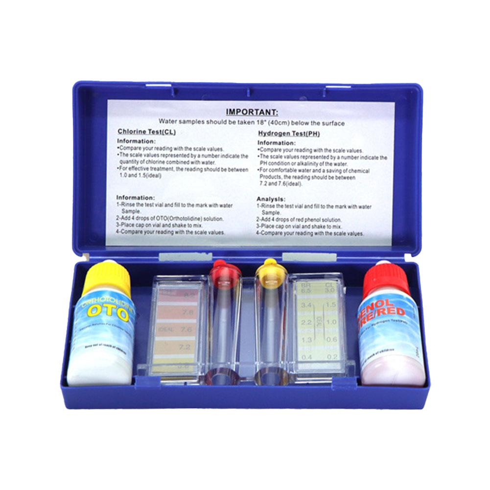 PH Chlorine Water Test Kit Tes - đánh giá và giá Marine Aquarium Water Testing
