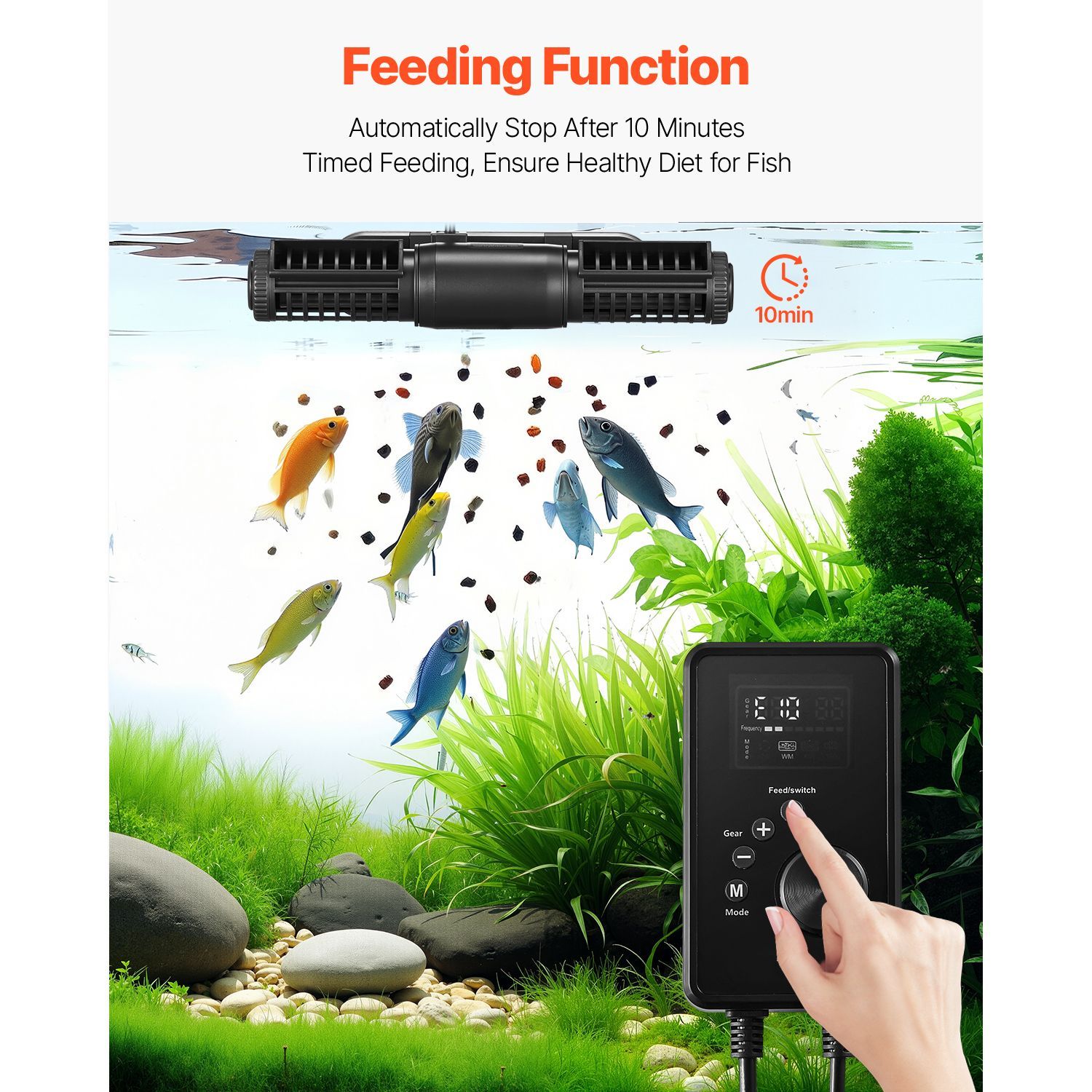 Aquarium Wave Maker, 25W, 2380 - đánh giá và giá Powerhead Wave Maker