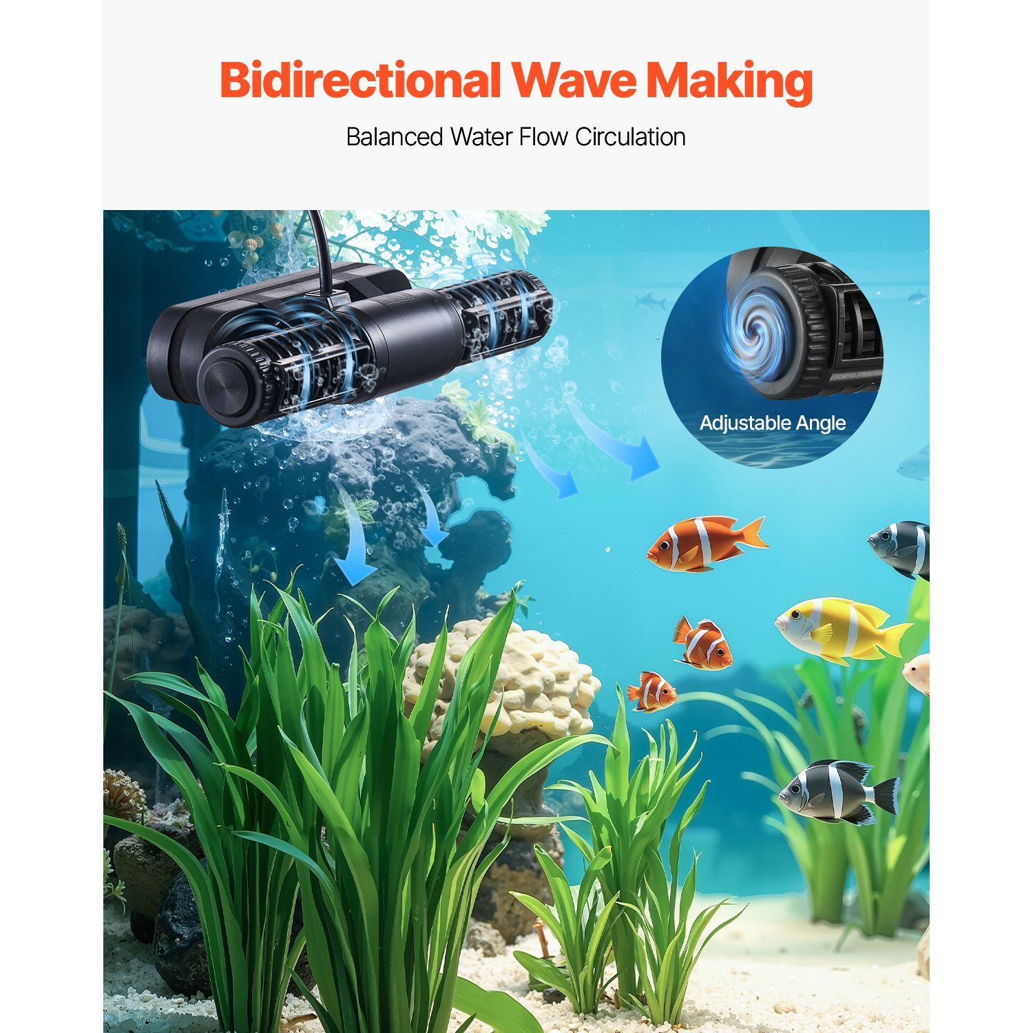 Aquarium Wave Maker, 25W, 2380 - đánh giá và giá Powerhead Wave Maker