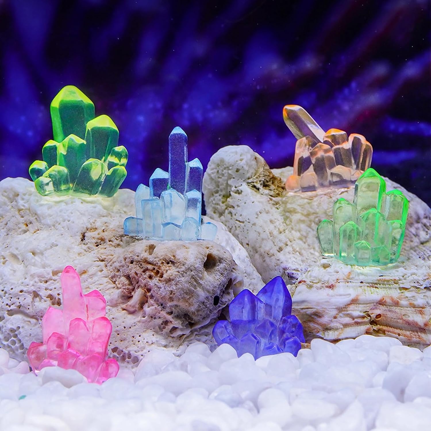 12pcs Glow in the Crystal Mini - đánh giá và giá Aquarium Innovative Marine