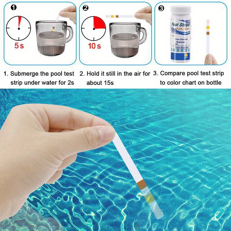 3 In 1 Test Paper Chlorine Imm - đánh giá và giá Marine Aquarium Water Testing
