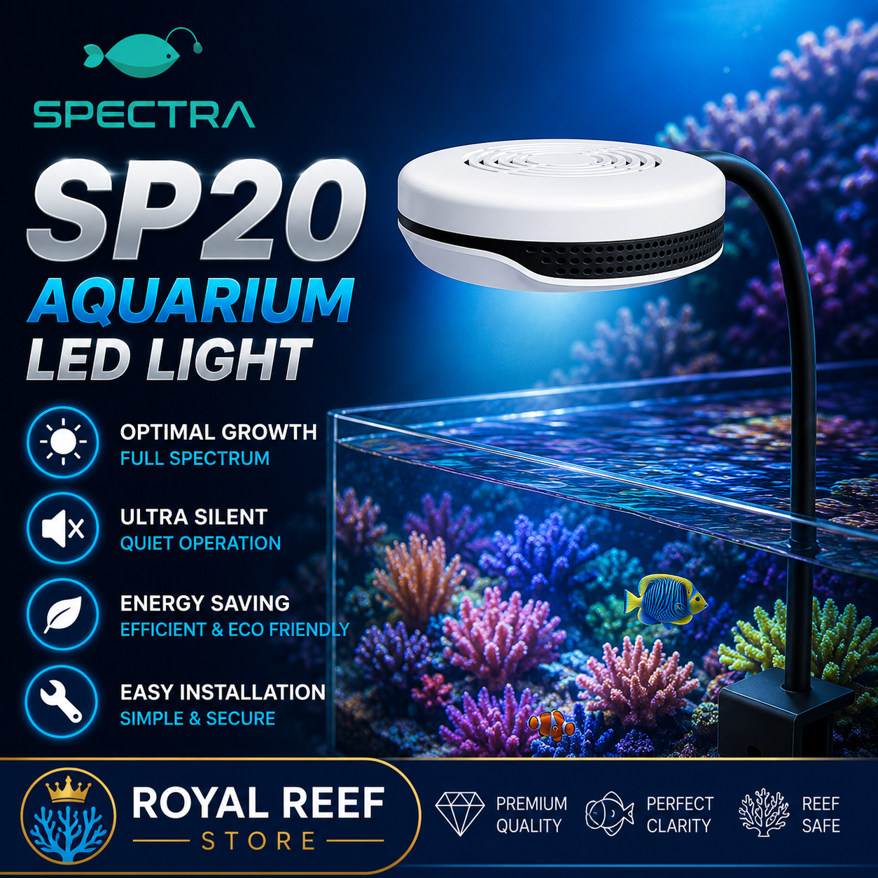 Spectra SP20 110-240V 20W Fres - đánh giá và giá Aquarium Marine Fishes