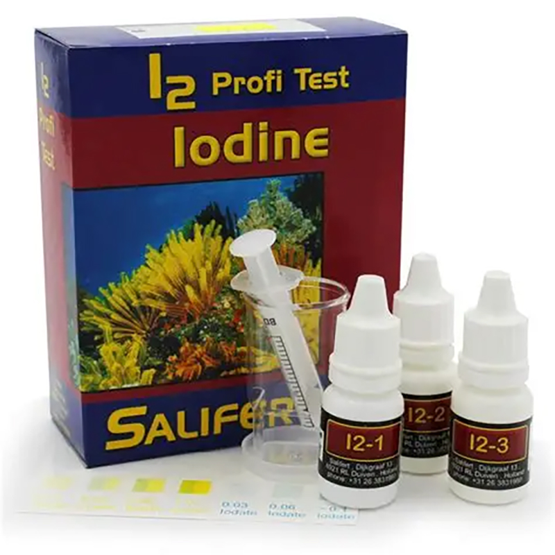 Salifert Iodine I2 Profi-Test  - đánh giá và giá Marine Aquarium Water Testing