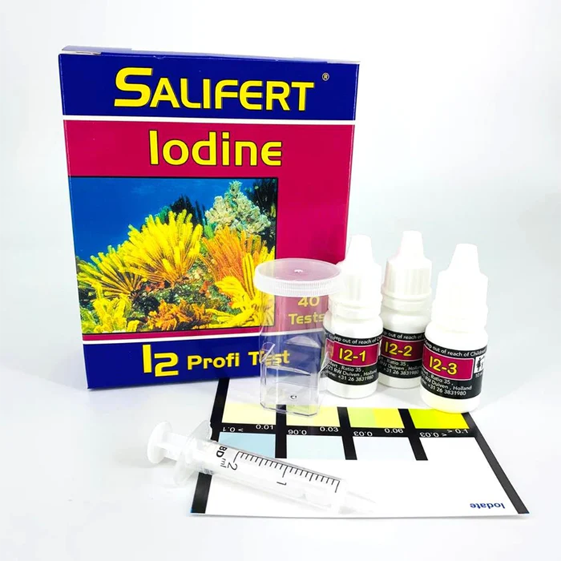 Salifert Iodine I2 Profi-Test  - đánh giá và giá Marine Aquarium Water Testing