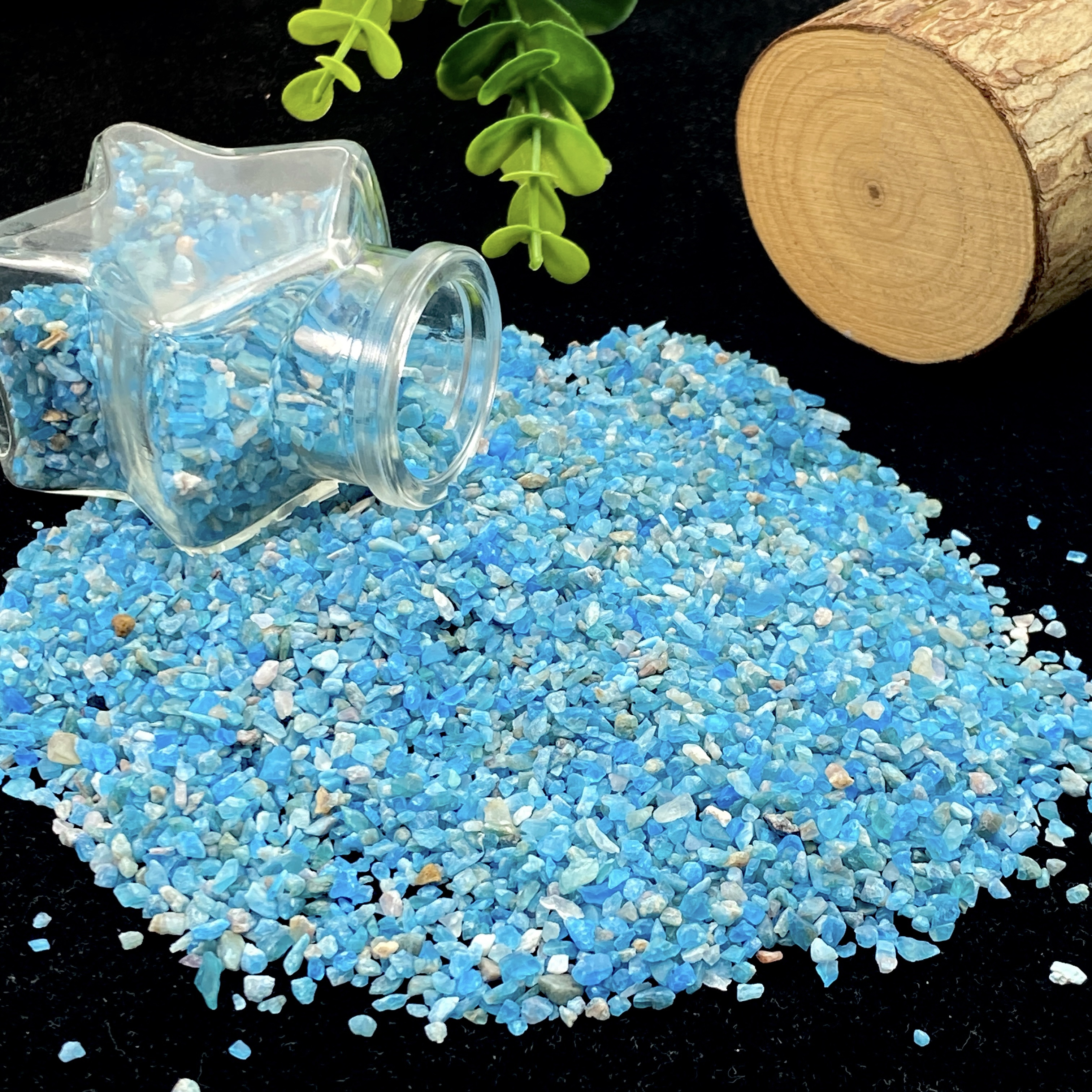 50g/100g/bag Natural Stone Blu - đánh giá và giá Marine Aquarium Gravel