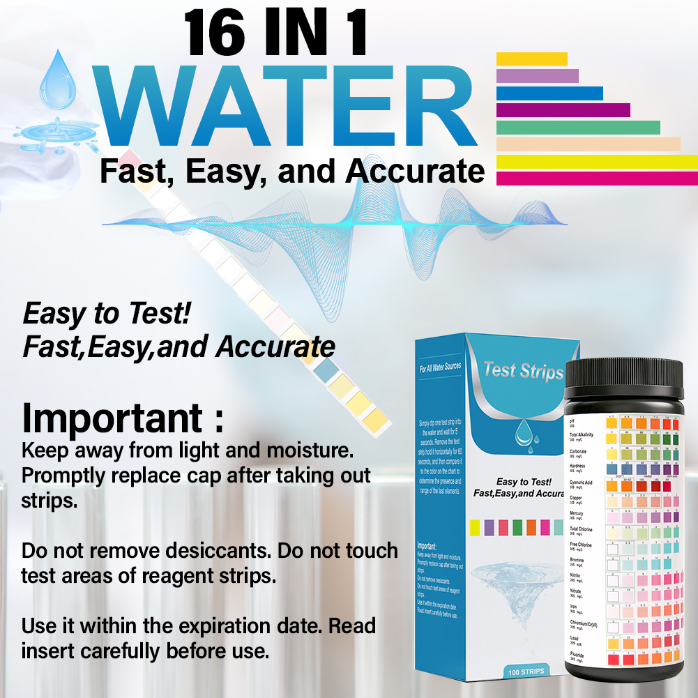 Yieryi 16 in 1 Water Test Stri - đánh giá và giá Marine Aquarium Water Testing