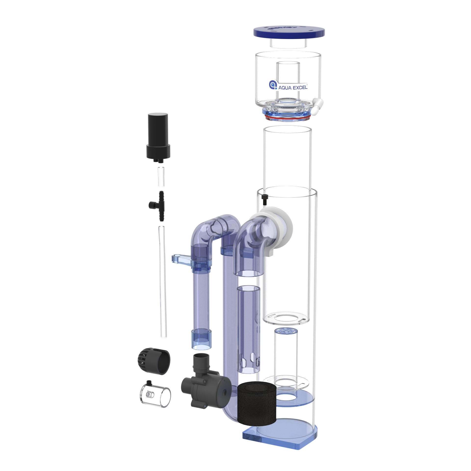 AQUA EXCEL AE-75H/100H Hang-on - đánh giá và giá Marine Aquarium Protein Skimmer