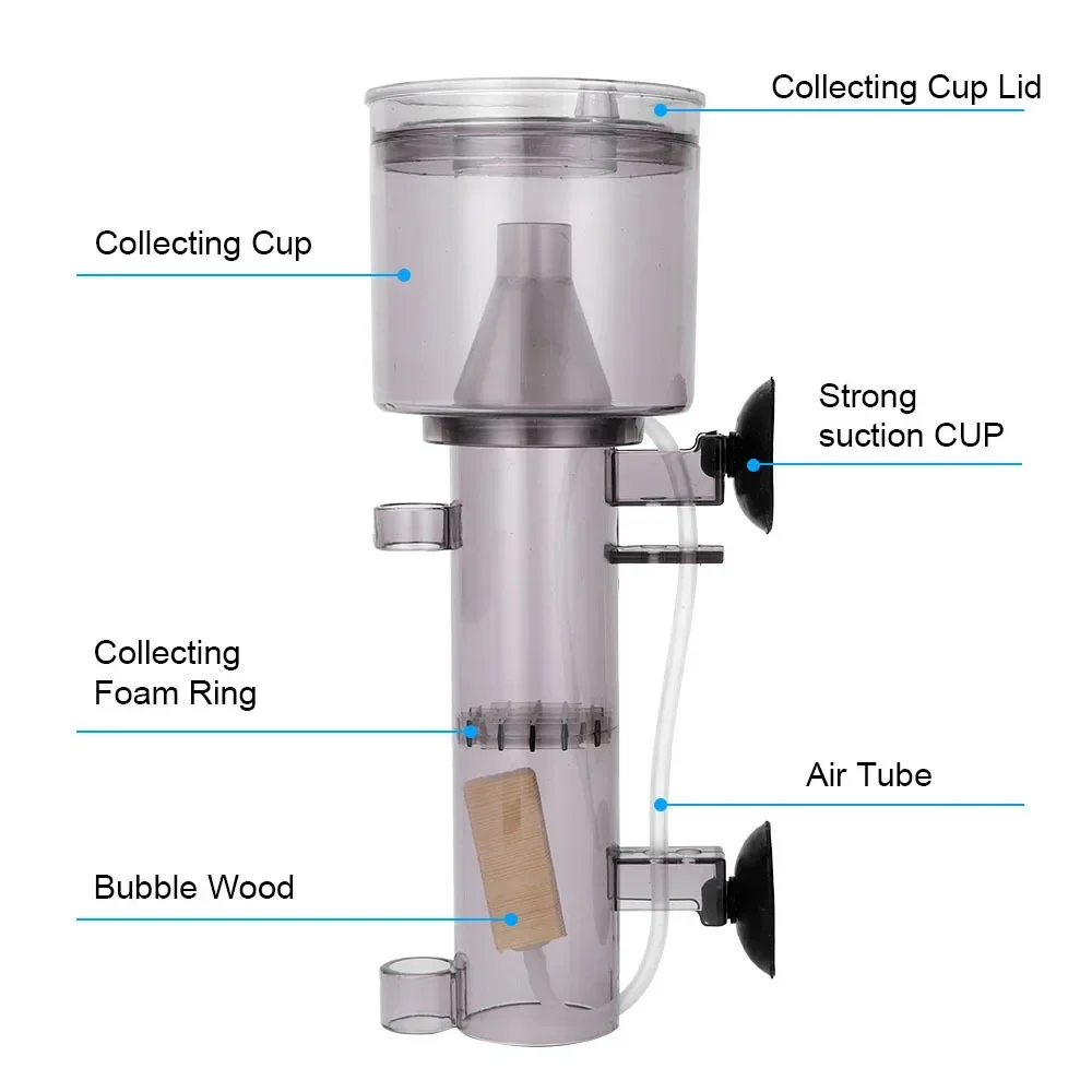 Seawater Fish Tank Protein Sep - đánh giá và giá Marine Aquarium Protein Skimmer