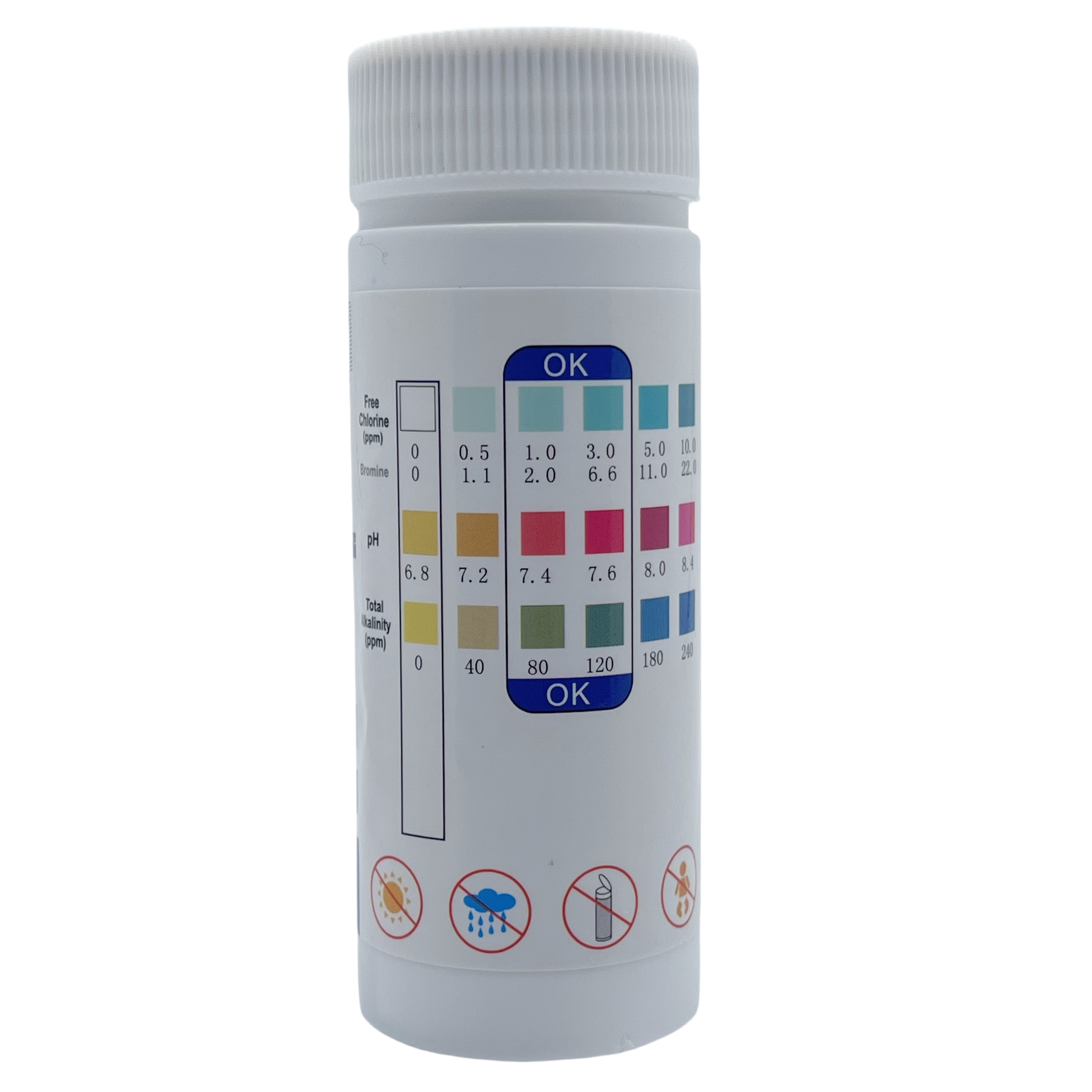 Chlorine PH Test Strips SPA Sw - đánh giá và giá Marine Aquarium Water Testing