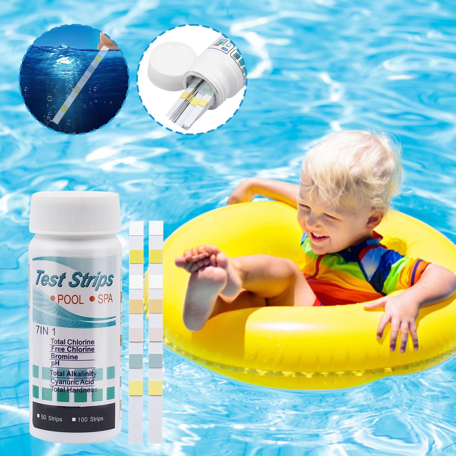 100pcs 7 in 1 Chlorine/PH/Alka - đánh giá và giá Marine Aquarium Water Testing