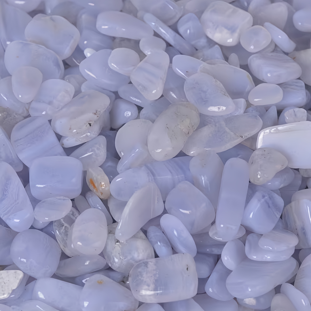 Blue Chalcedony chips Stone, C - đánh giá và giá Marine Aquarium Gravel