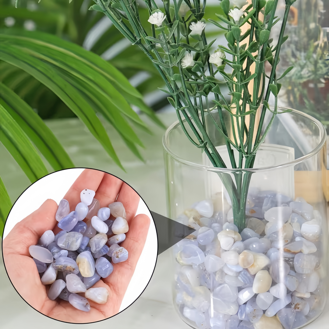 Blue Chalcedony chips Stone, C - đánh giá và giá Marine Aquarium Gravel
