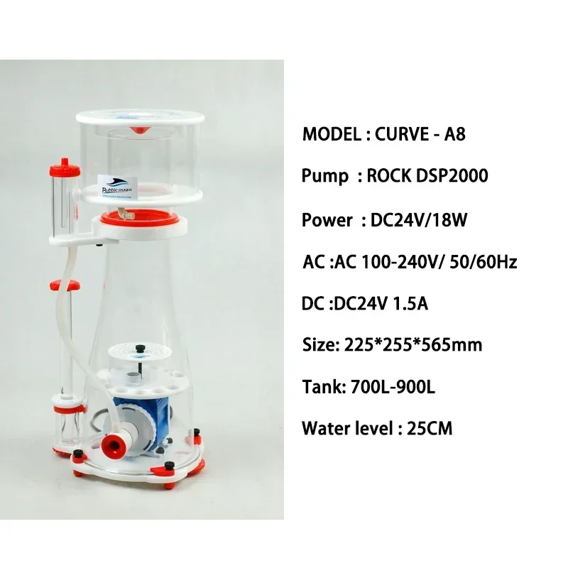Bubble Magus Curve 5/7/9 A5/A8 - đánh giá và giá Marine Aquarium Protein Skimmer