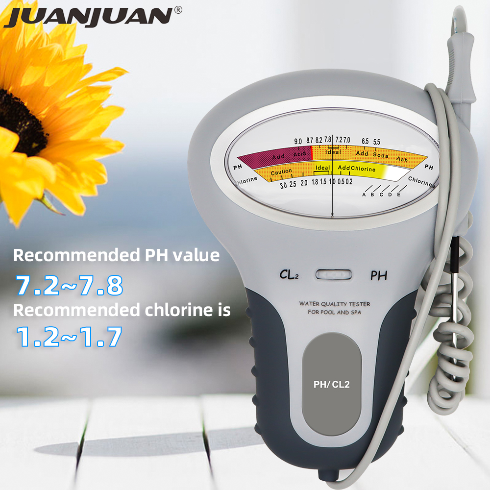2 in 1 PH Chlorine Meter Chlor - đánh giá và giá Marine Aquarium Water Testing