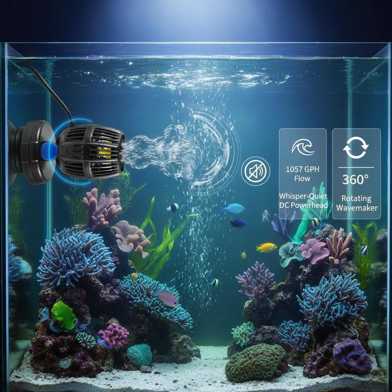Aquarium Wave Maker, 10W, 1057 - đánh giá và giá Powerhead Wave Maker