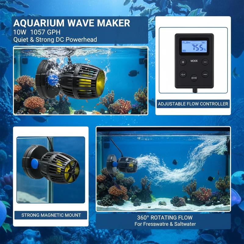 Aquarium Wave Maker, 10W, 1057 - đánh giá và giá Powerhead Wave Maker