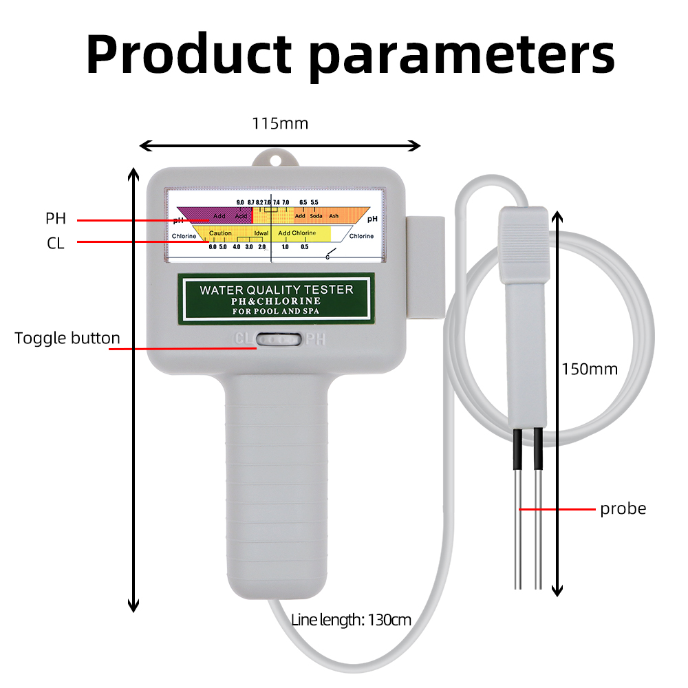 2 in 1 PH Chlorine Meter Teste - đánh giá và giá Marine Aquarium Water Testing