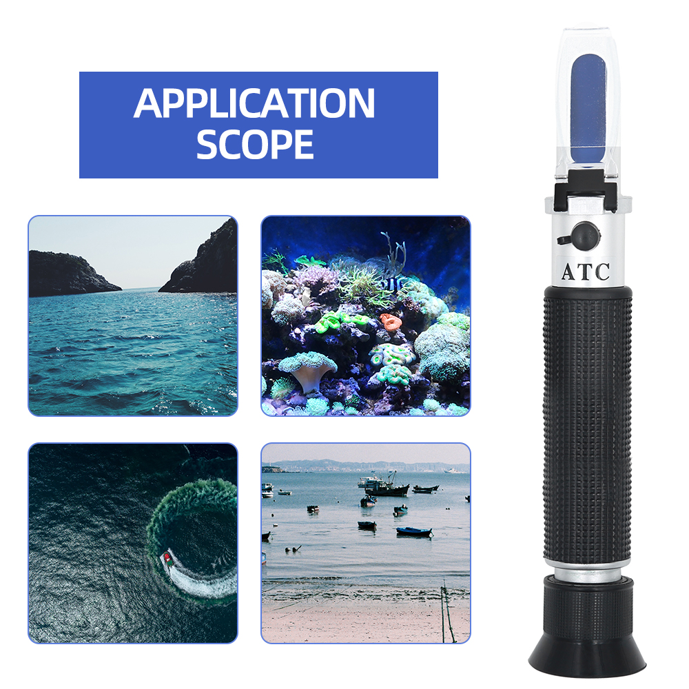 Handheld Salinity Refractomete - đánh giá và giá Marine Aquarium Refractometer