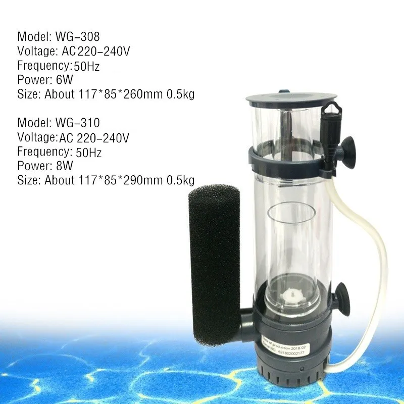 6W/8W BOYU Protein Skimmer Fil - đánh giá và giá Marine Aquarium Protein Skimmer