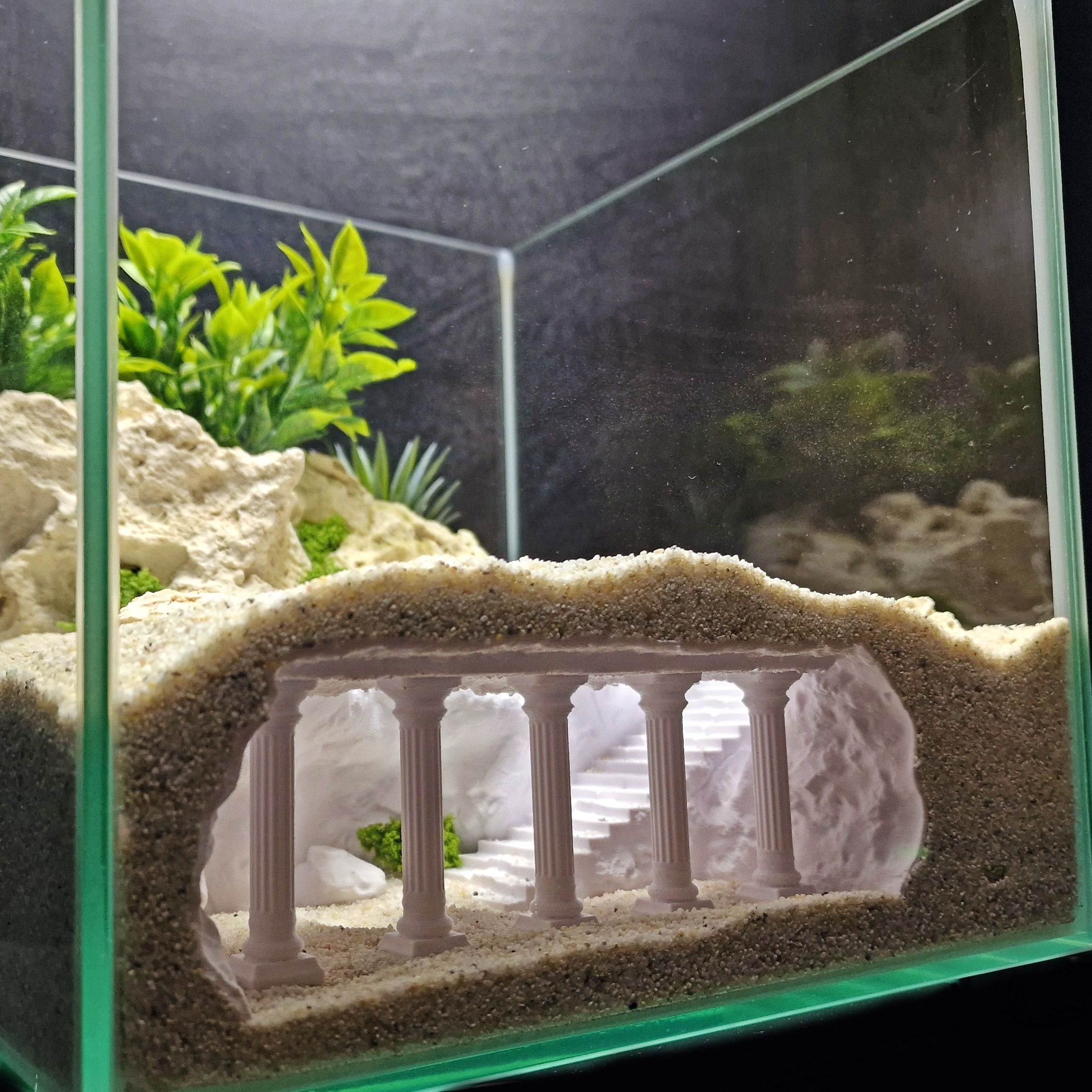 The ancient Roman ruins' aquar - đánh giá và giá Marine Aquarium Gravel