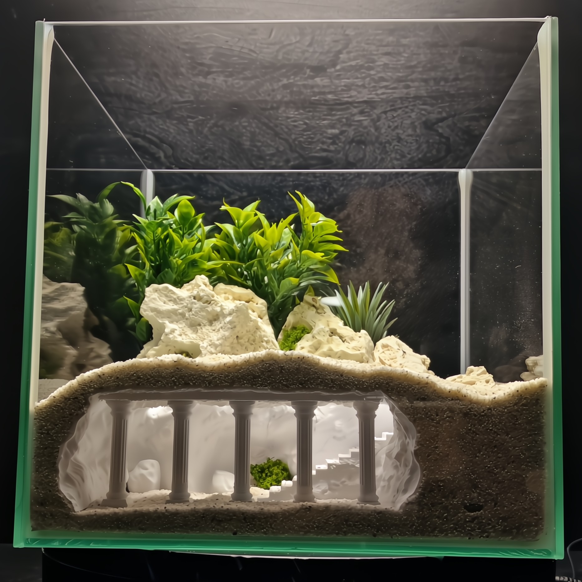 The ancient Roman ruins' aquar - đánh giá và giá Marine Aquarium Gravel