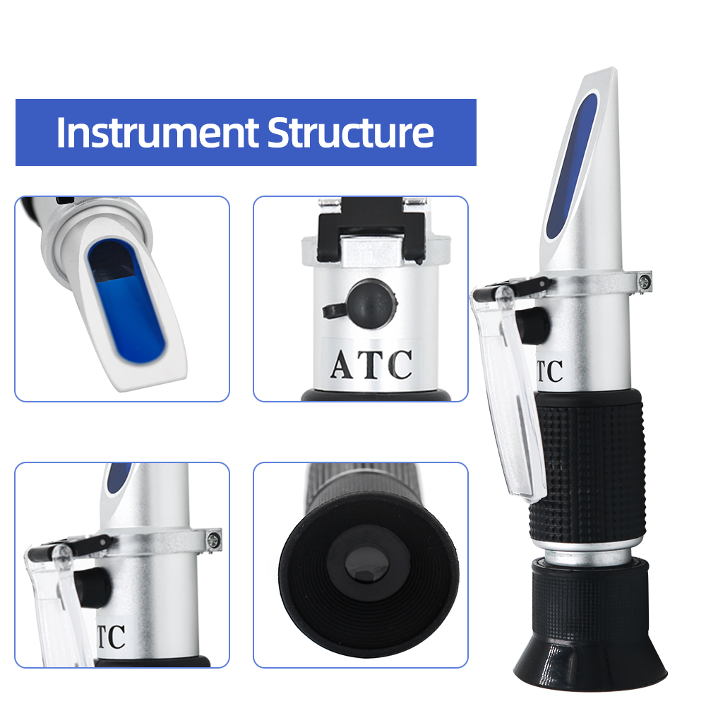 Brix Refractometer 2 in 1 Brix - đánh giá và giá Marine Aquarium Refractometer