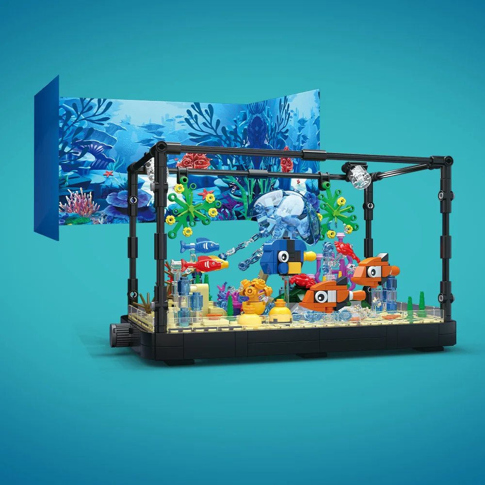 Fish Tank Building Block Set w - đánh giá và giá Aquarium Marine Fishes