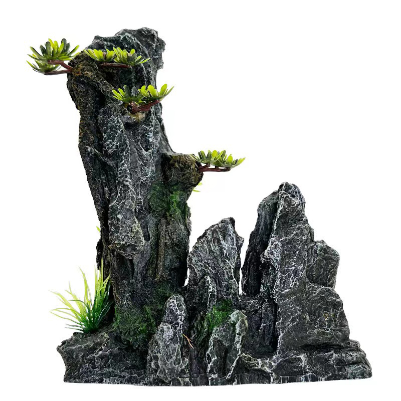 Resin Aquarium Rockery Mountai - đánh giá và giá Marine Aquarium Gravel