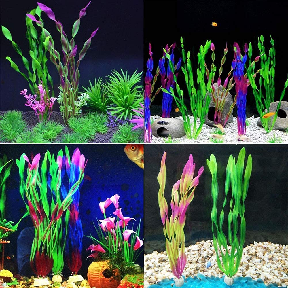 5/10pcs Plastic Aquarium Plant - đánh giá và giá Marine Aquarium Gravel