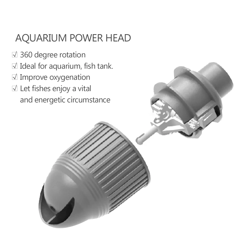 360° Rotating Aquarium Power H - đánh giá và giá Powerhead Wave Maker