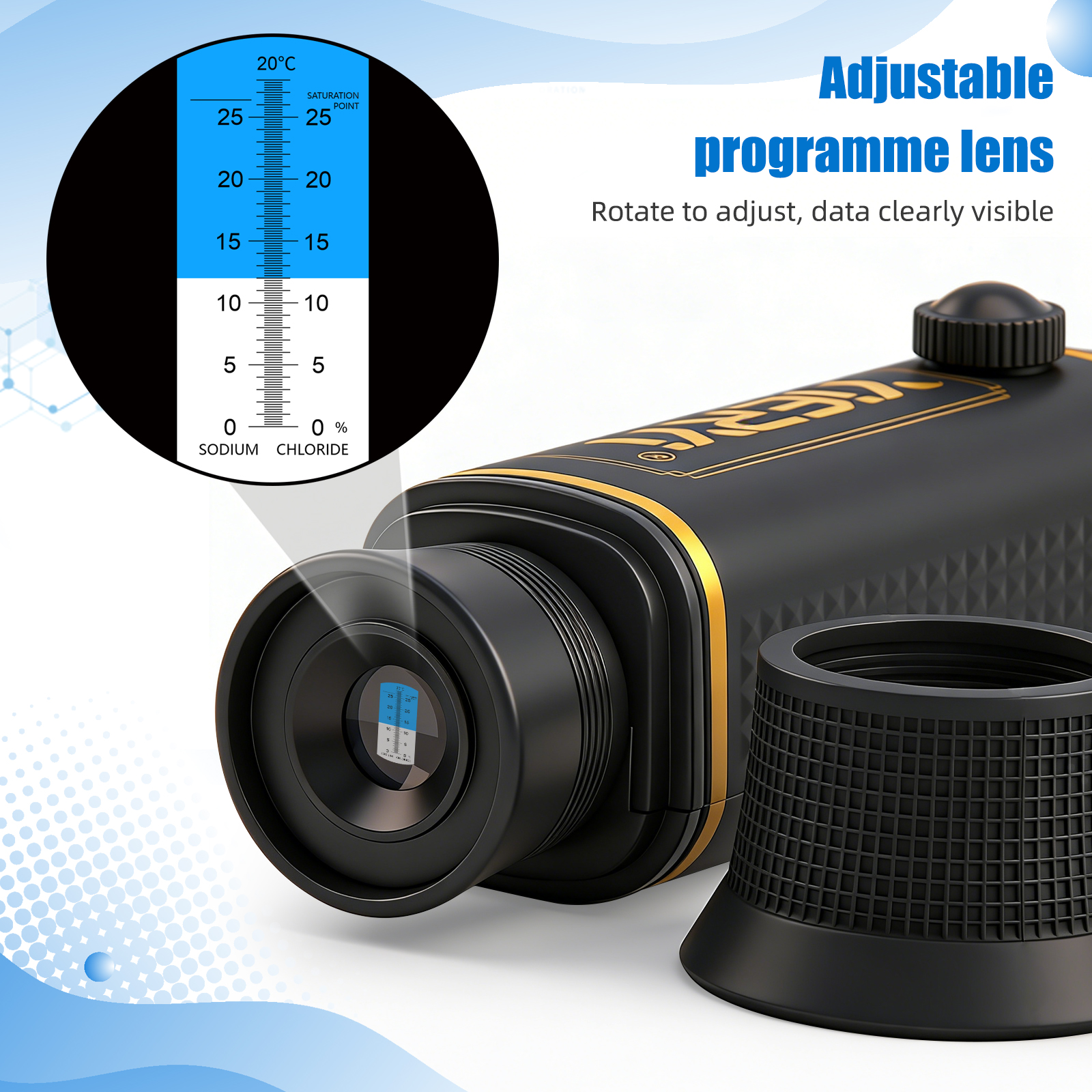 Yieryi 0-28% Salinity Refracto - đánh giá và giá Marine Aquarium Refractometer
