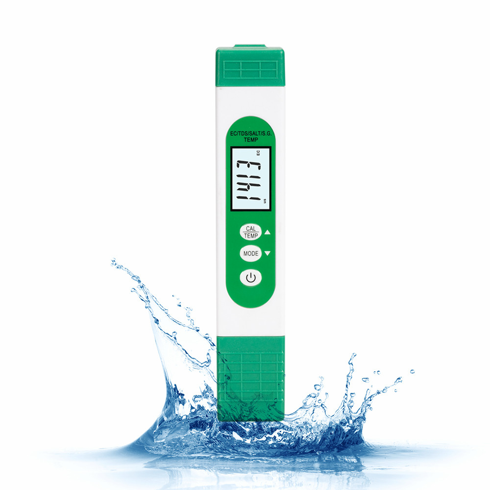 5 in 1 TDS EC SALT S.G TEMP Wa - đánh giá và giá Marine Aquarium Water Testing