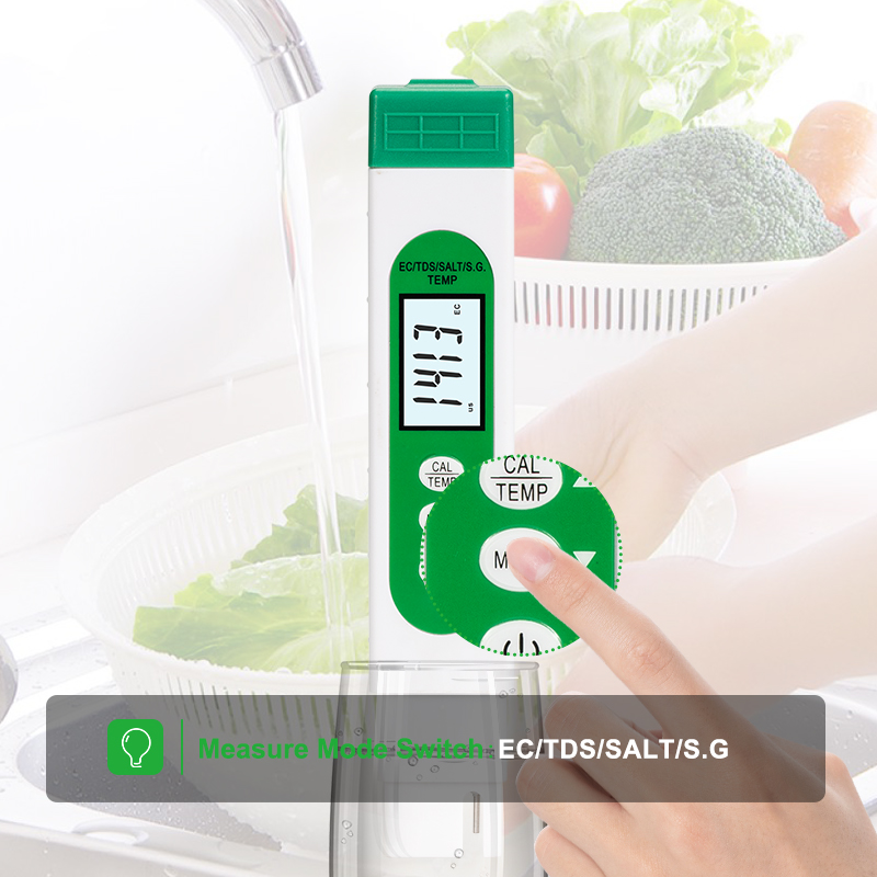 5 in 1 TDS EC SALT S.G TEMP Wa - đánh giá và giá Marine Aquarium Water Testing