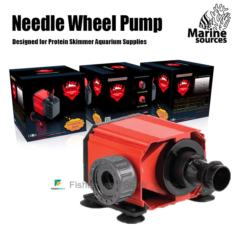 Red Devil Needle Wheel Pump De - đánh giá và giá Marine Aquarium Protein Skimmer