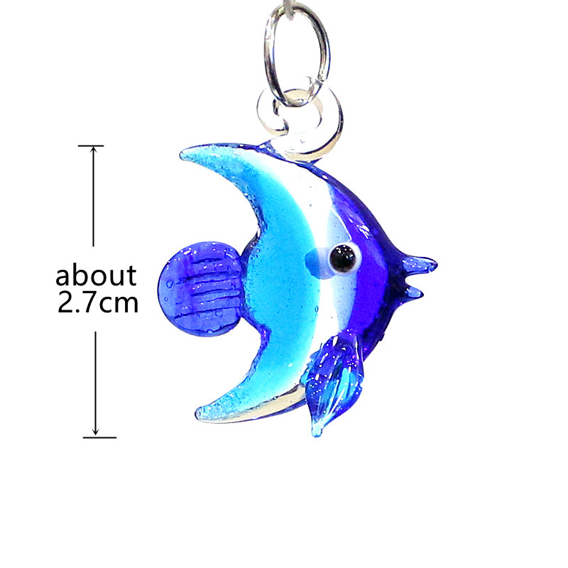 2pcs Mini Fish Glass Pendant C - đánh giá và giá Aquarium Marine Fishes