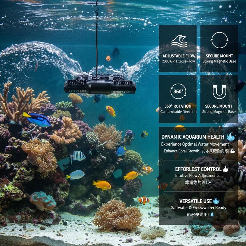 Free Shipping-Fish Tank Circul - đánh giá và giá Powerhead Wave Maker