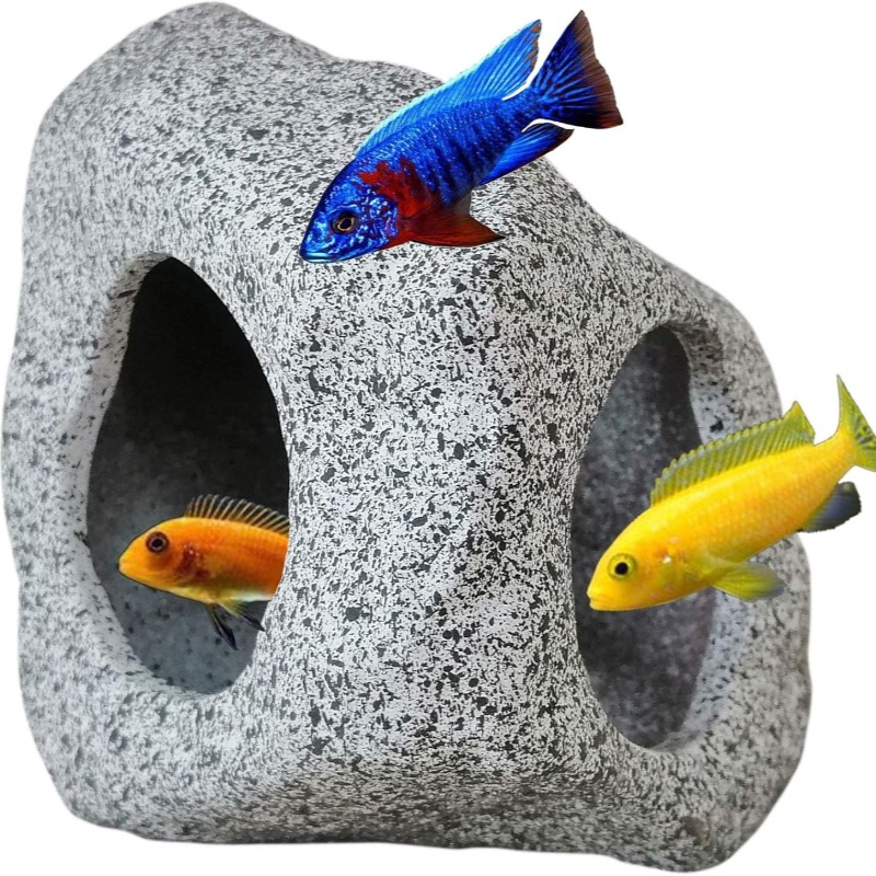 Fish Tank Cave Stone Landscapi - đánh giá và giá Aquarium Innovative Marine