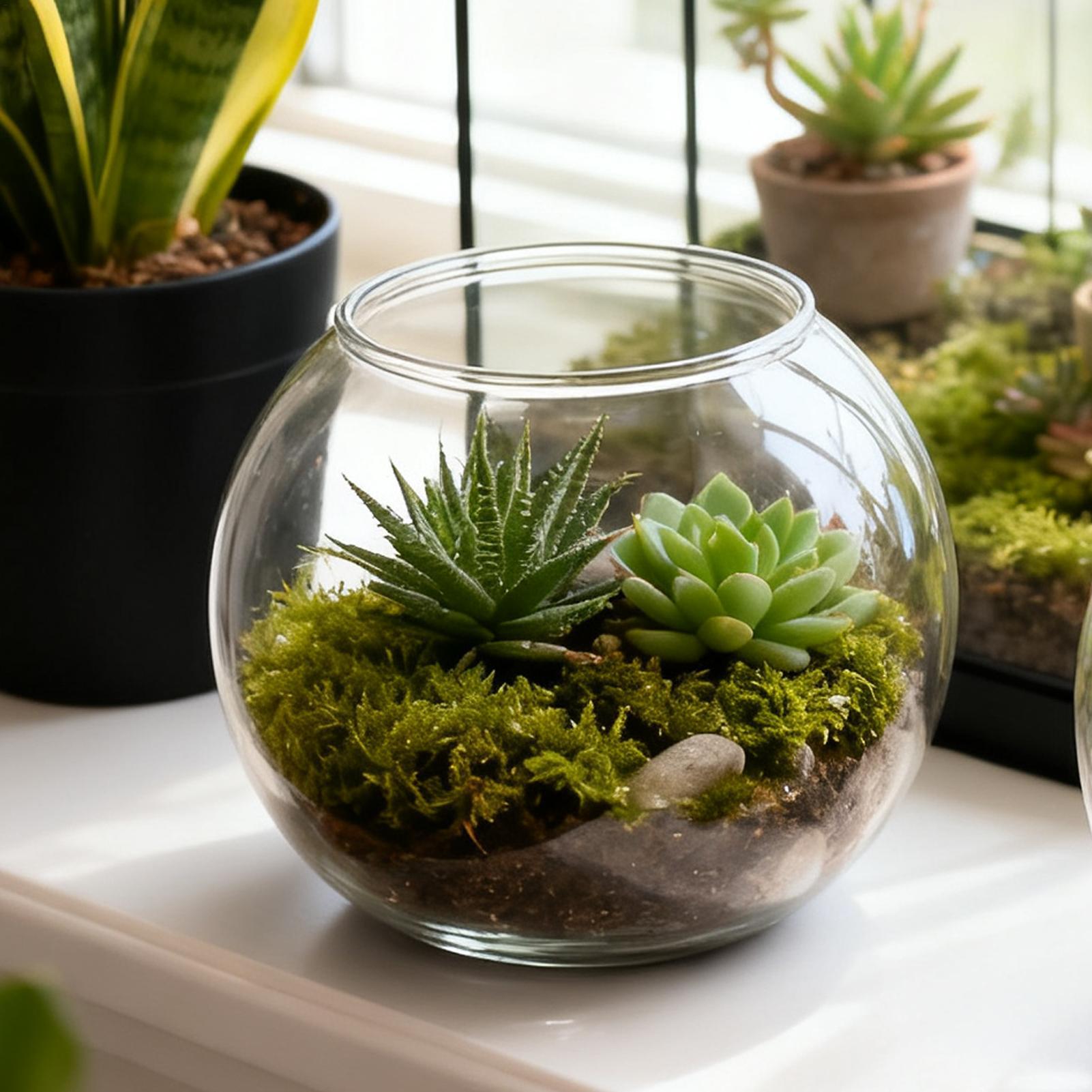 Bubble Bowl Space-Saving Aquar - đánh giá và giá Aquarium Innovative Marine