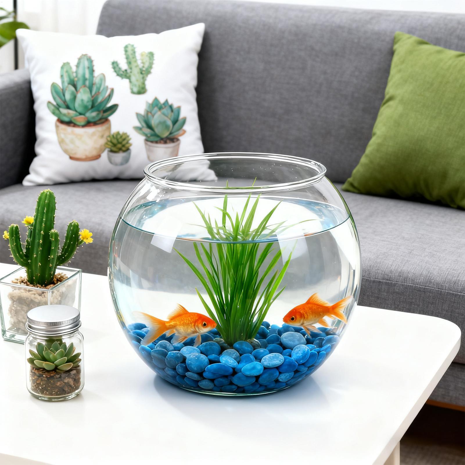 Bubble Bowl Space-Saving Aquar - đánh giá và giá Aquarium Innovative Marine