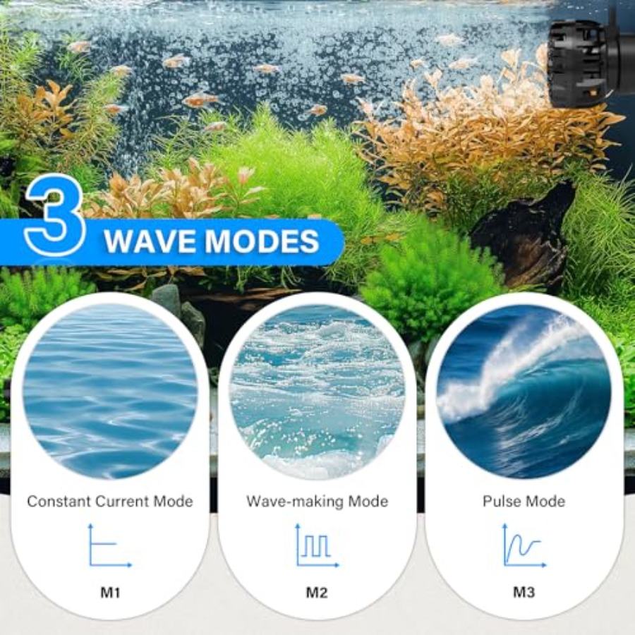 Aquarium Wave Maker for 5-10 G - đánh giá và giá Powerhead Wave Maker