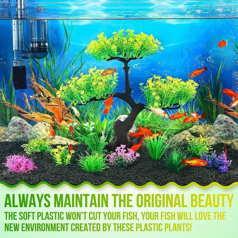 10pcs/set Aquarium Artificial  - đánh giá và giá Marine Aquarium Gravel