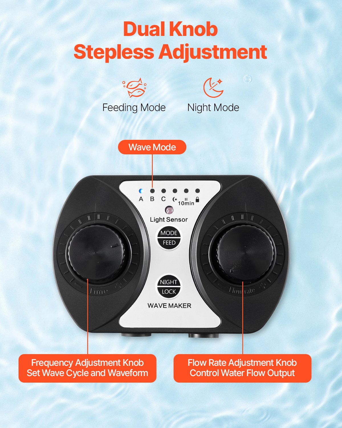 Aquarium Wave Maker With Contr - đánh giá và giá Powerhead Wave Maker